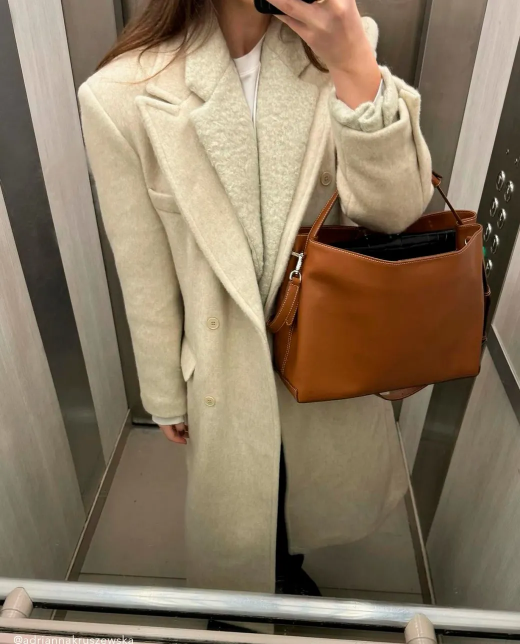 harper_grande_handbag_lea_7.webp Top Handle Bags | Tote Bags^Flattered Harper Grande Handbag Leather Cognac