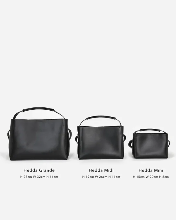 Top Handle Bags | Tote Bags^Flattered Hedda Grande Handbag Leather Black