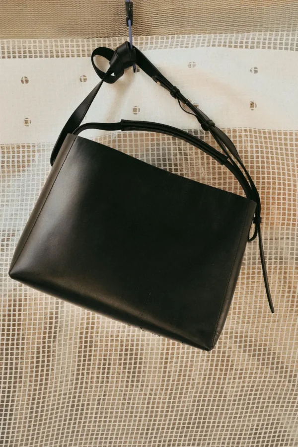 Top Handle Bags | Tote Bags^Flattered Hedda Grande Handbag Leather Black