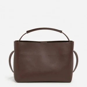 Top Handle Bags | Shoulder Bags^Flattered Hedda Midi Handbag Leather Chocolate