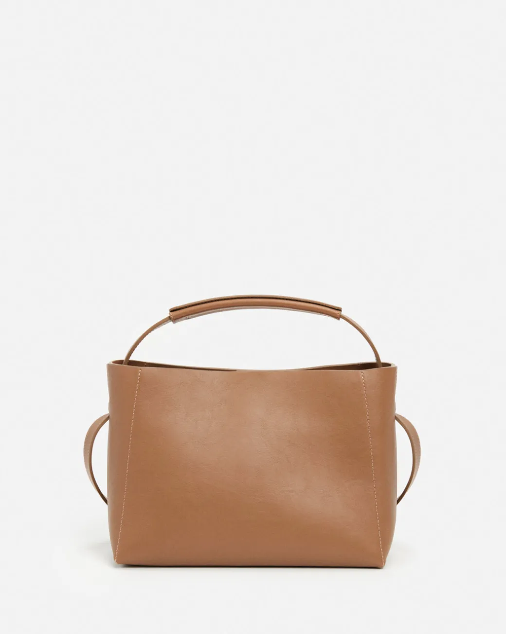 hedda_midi_handbag_leathe_1-2.webp Top Handle Bags | Shoulder Bags^Flattered Hedda Midi Handbag Leather Nut