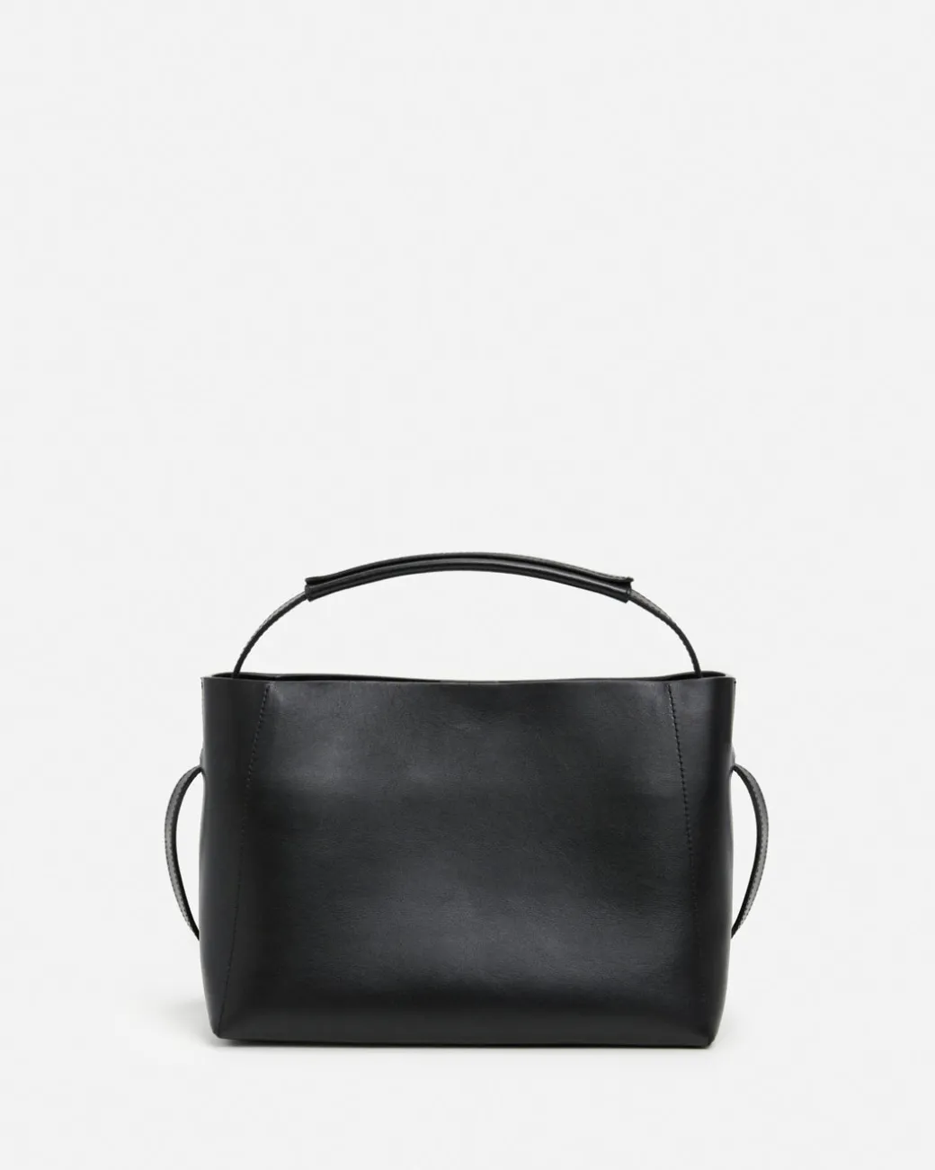 hedda_midi_handbag_leathe_1.webp Top Handle Bags | Shoulder Bags^Flattered Hedda Midi Handbag Leather Black