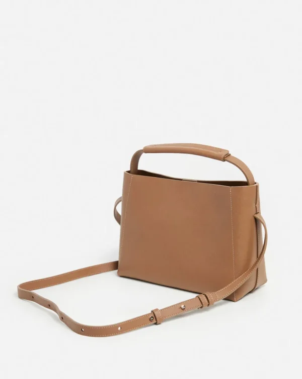 Top Handle Bags | Shoulder Bags^Flattered Hedda Midi Handbag Leather Nut