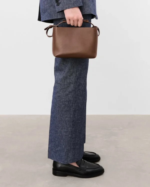 Top Handle Bags | Shoulder Bags^Flattered Hedda Mini Handbag Leather Chocolate