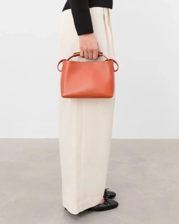 Top Handle Bags | Crosshoulder Bag^Flattered Hedda Mini Handbag Leather Red Brick