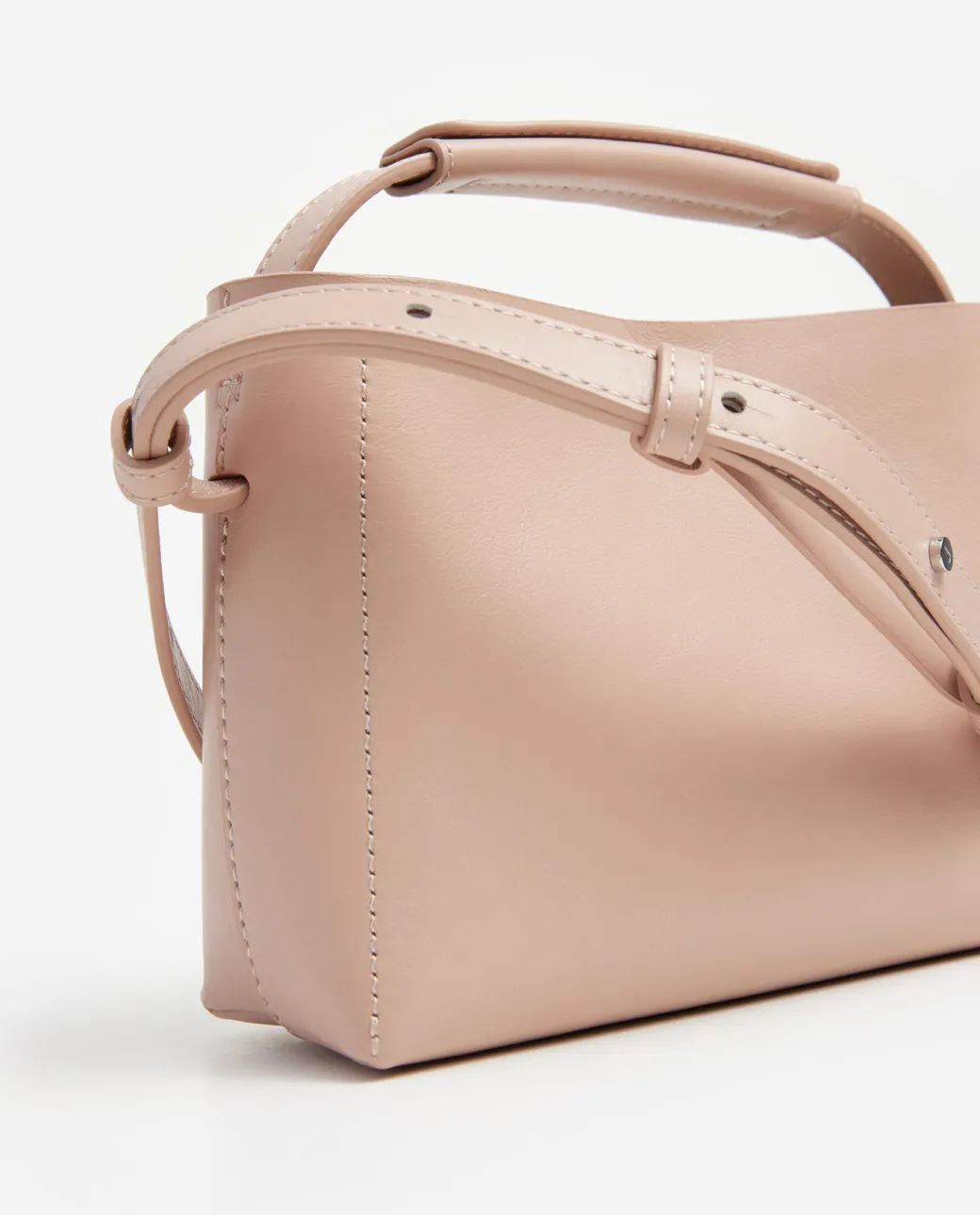 hedda_mini_handbag_leathe_4.webp Shoulder Bags | Crosshoulder Bag^Flattered Hedda Mini Handbag Leather Rose