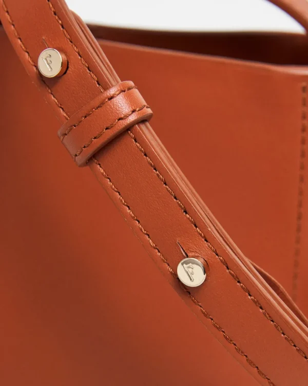 Top Handle Bags | Crosshoulder Bag^Flattered Hedda Mini Handbag Leather Red Brick