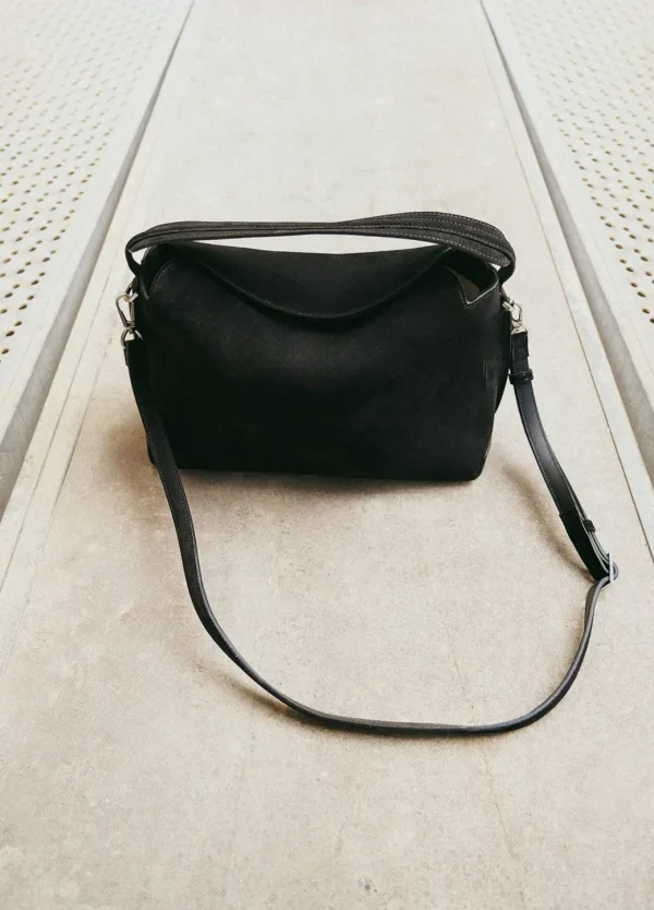 Top Handle Bags | Shoulder Bags^Flattered Helia Handbag Suede Black