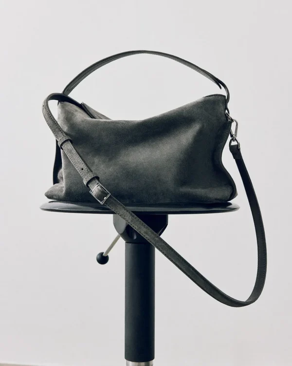 Shoulder Bags | Top Handle Bags^Flattered Hera Handbag Suede Grey