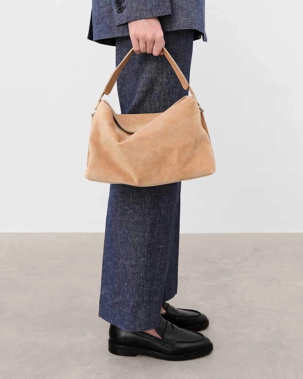 hera_handbag_suede_sand_2.webp Top Handle Bags | Shoulder Bags^Flattered Hera Handbag Suede Sand