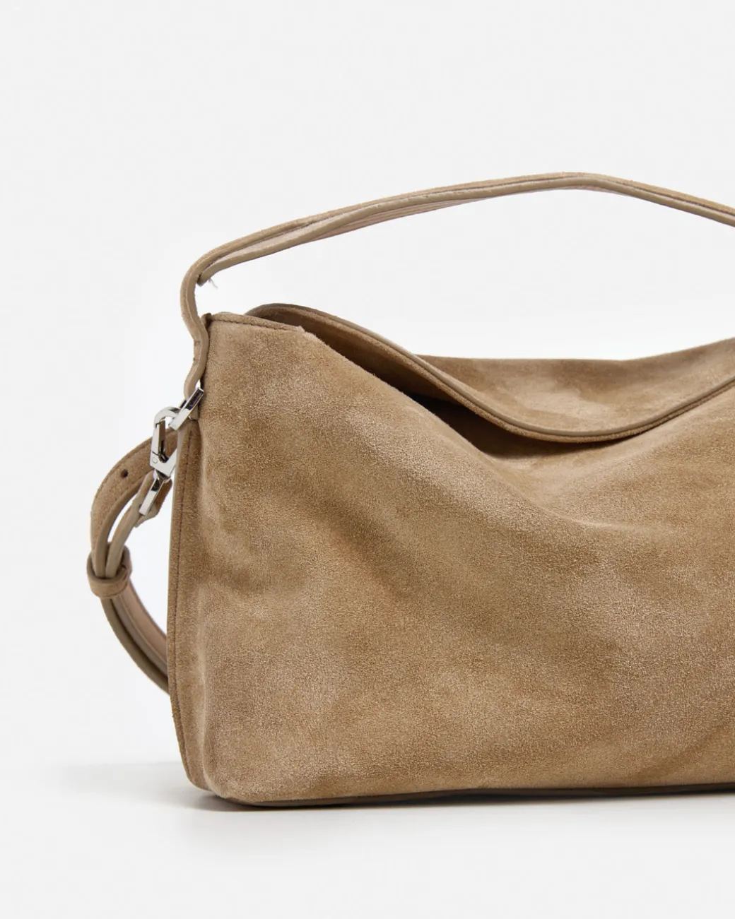 hera_handbag_suede_sand_4.webp Top Handle Bags | Shoulder Bags^Flattered Hera Handbag Suede Sand