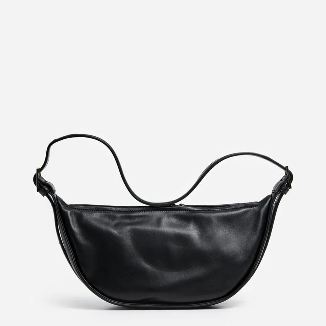 irma_shoulder_bag_leather_0.webp Shoulder Bags | Crosshoulder Bag^Flattered Irma Shoulder Bag Leather Black