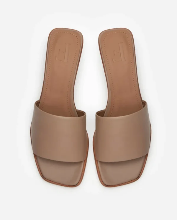 Heeled Sandals | Heels^Flattered Jody Leather Beige