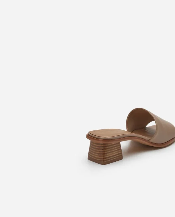 Heeled Sandals | Heels^Flattered Jody Leather Beige