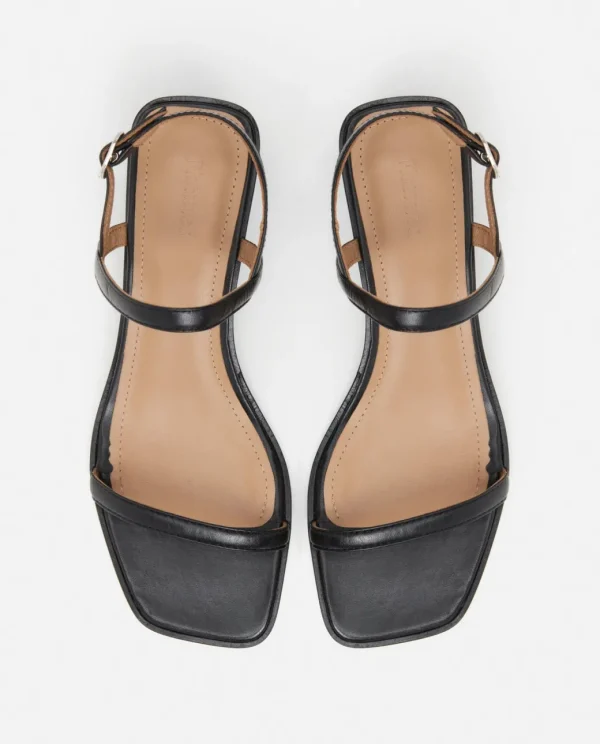 Heeled Sandals | Heels^Flattered Juno Leather Black