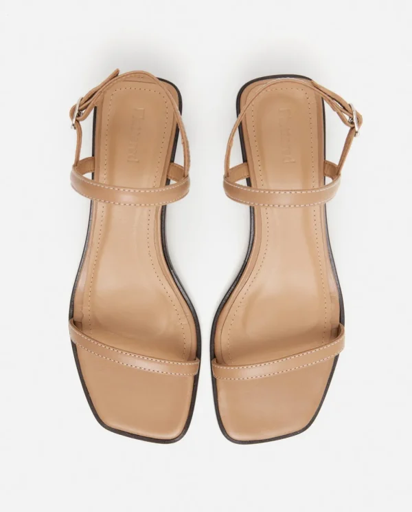 Heels | Heeled Sandals^Flattered Juno Leather Cognac