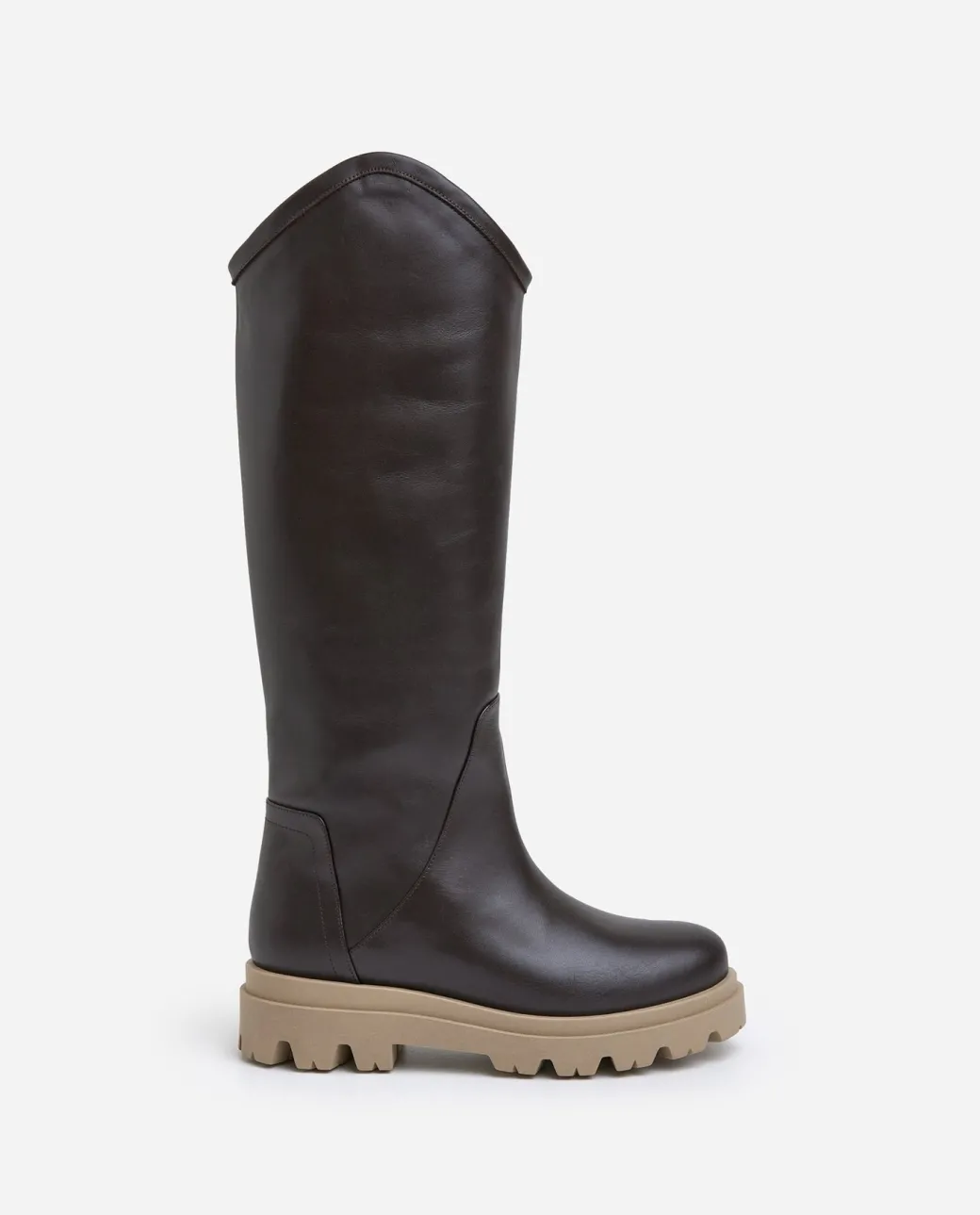 leonore_leather_dark_brow_1.webp Boots^Flattered Leonore Leather Brown Dark