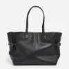 Tote Bags^Flattered Lesley Tote Bag Leather Black