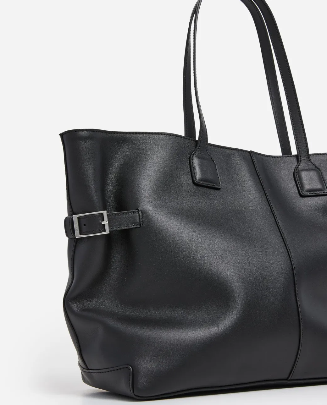lesley_tote_bag_leather_b_3.webp Tote Bags^Flattered Lesley Tote Bag Leather Black