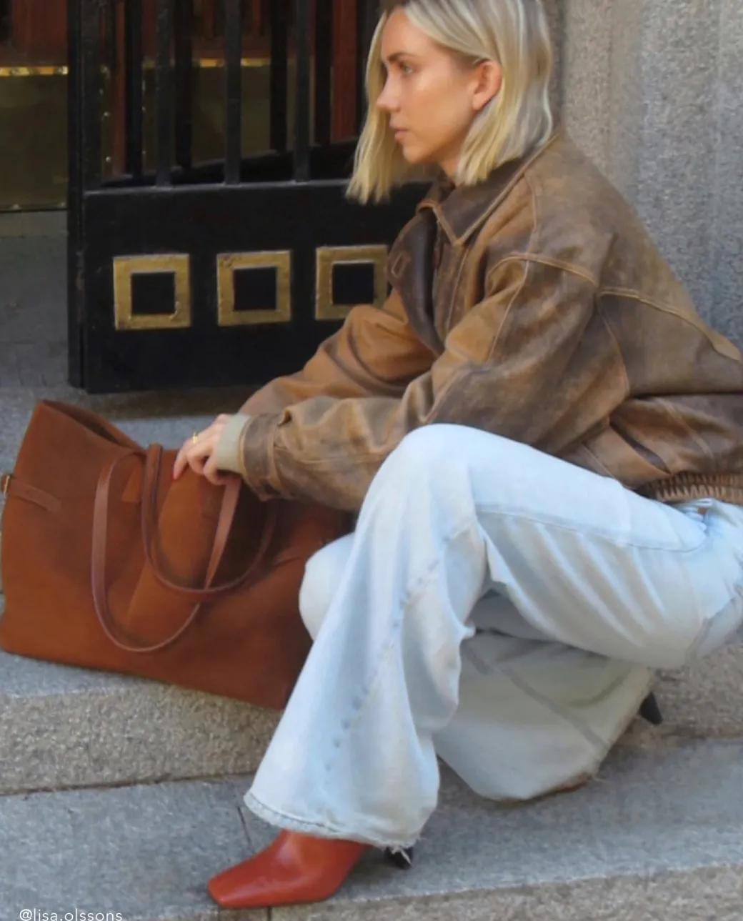 lesley_tote_bag_suede_bou_10.webp Tote Bags^Flattered Lesley Tote Bag Suede Bourbon