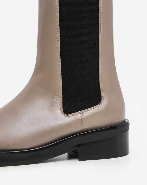 Boots^Flattered Liana Leather Taupe