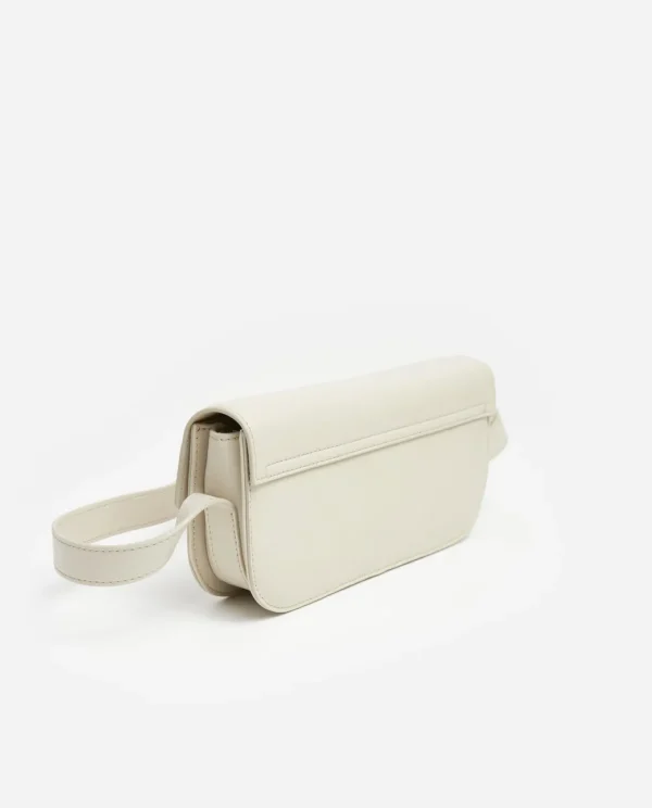 Shoulder Bags^Flattered Lillie Shoulder Bag Leather Vanilla