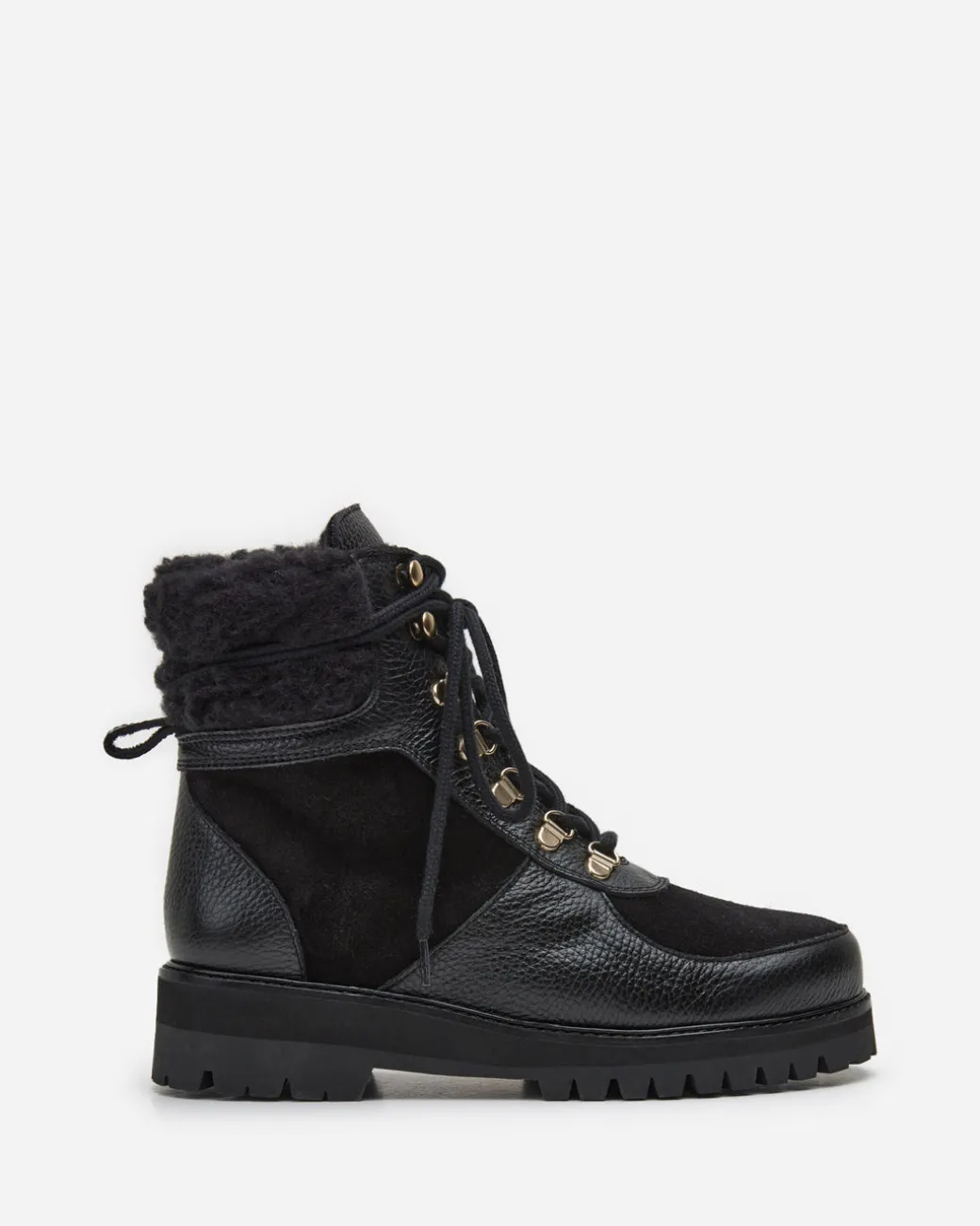 linn_leathersuede_black_1.webp Boots^Flattered Linn Leather/Suede Black
