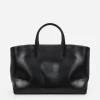 Top Handle Bags | Tote Bags^Flattered Lola Tote Leather Black