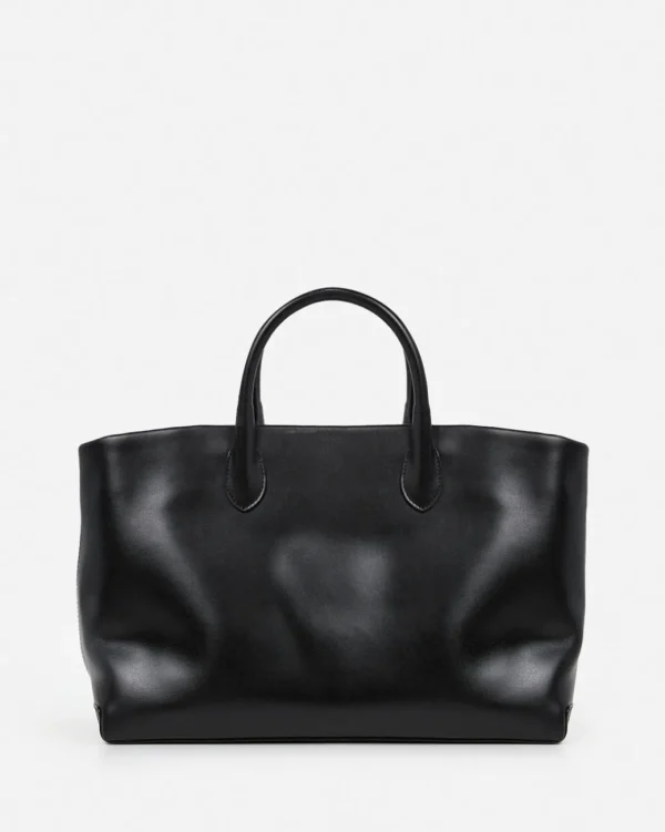 Top Handle Bags | Tote Bags^Flattered Lola Tote Leather Black