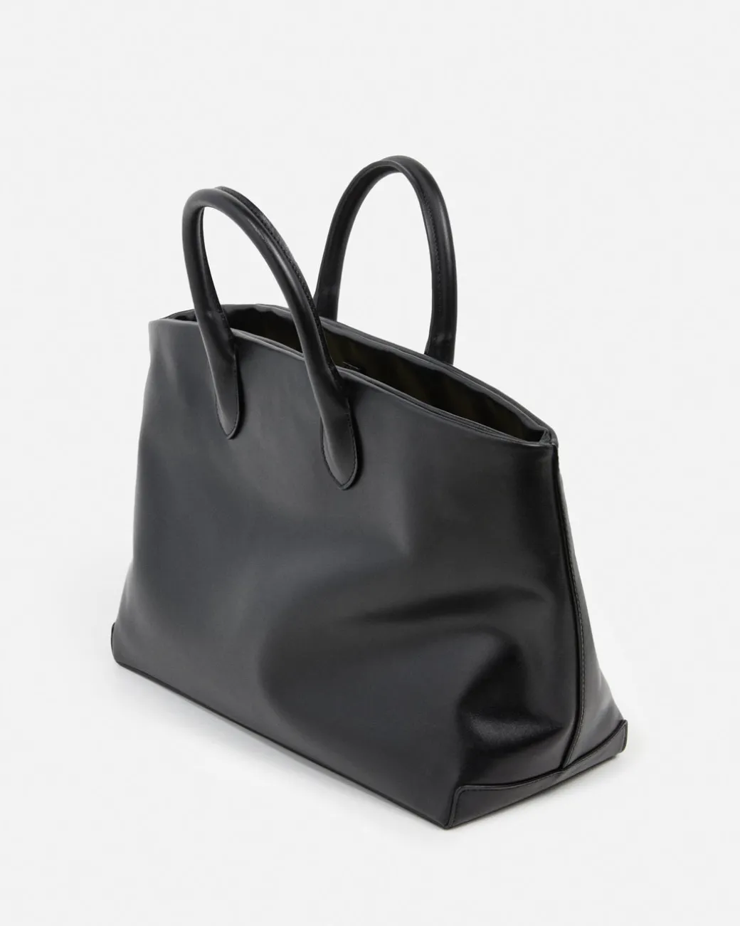 lola_tote_leather_black_3.webp Top Handle Bags | Tote Bags^Flattered Lola Tote Leather Black