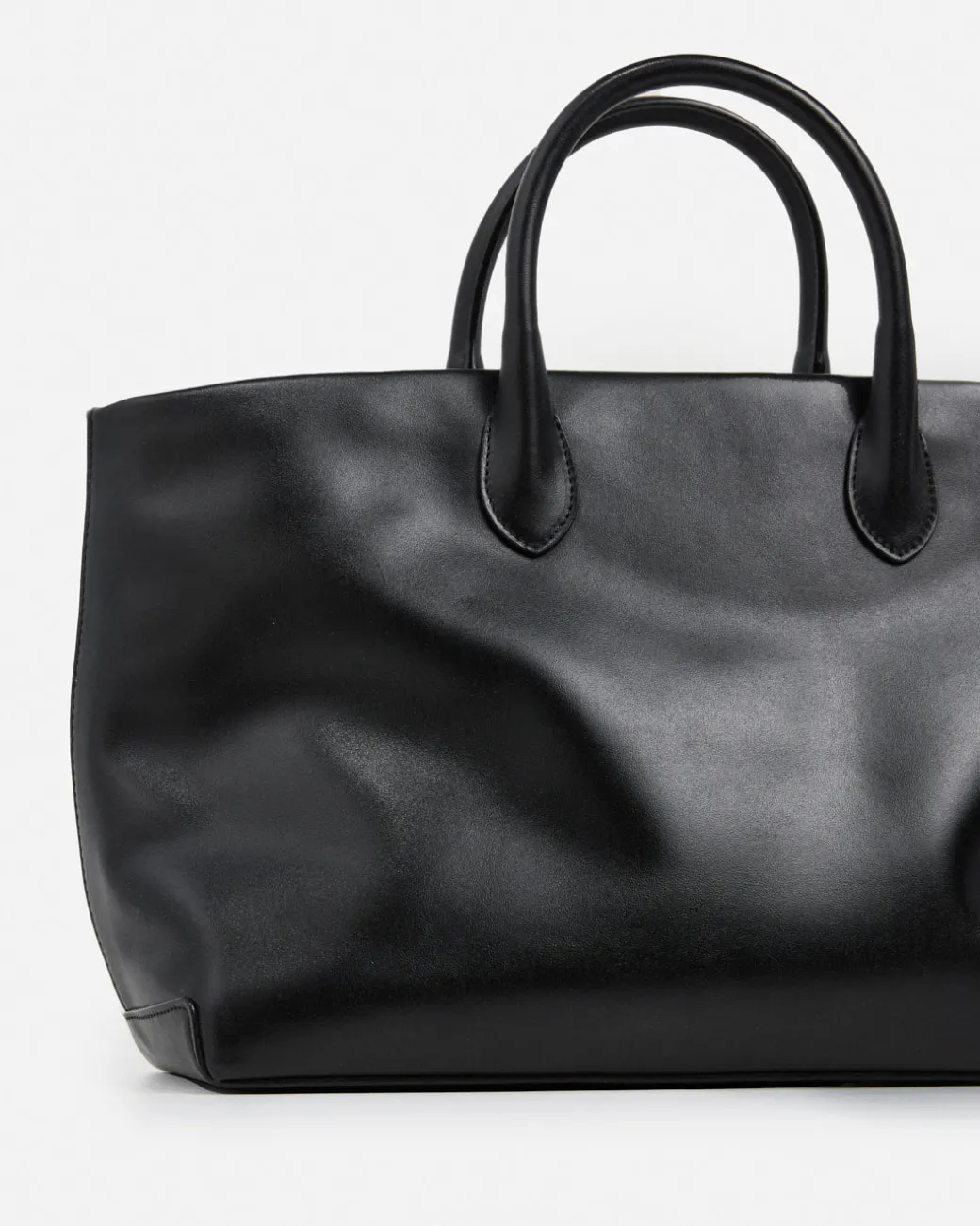 lola_tote_leather_black_4.webp Top Handle Bags | Tote Bags^Flattered Lola Tote Leather Black