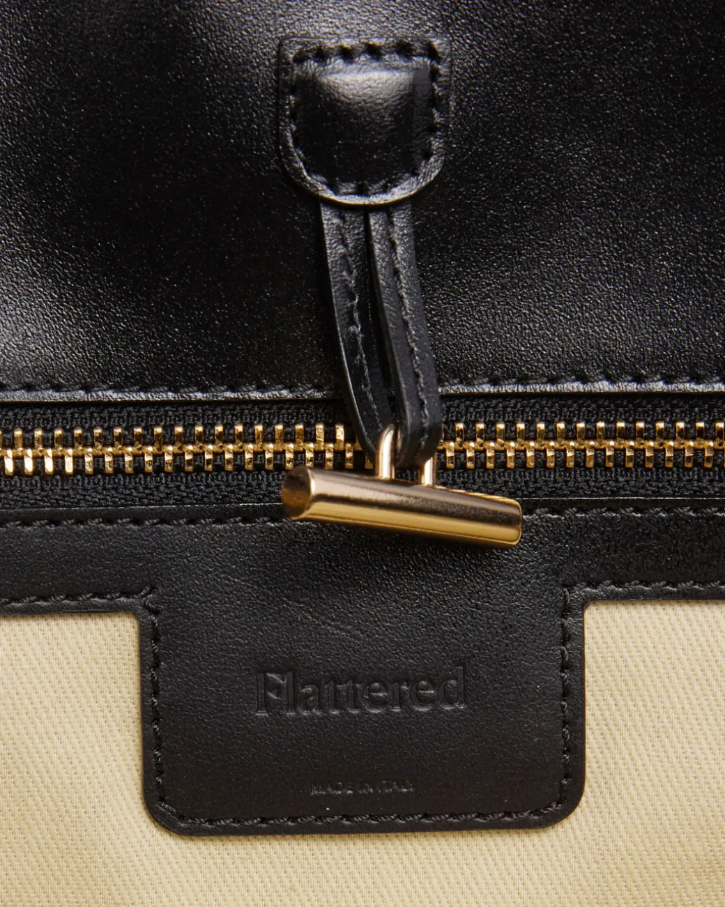 lola_tote_leather_black_5.webp Top Handle Bags | Tote Bags^Flattered Lola Tote Leather Black