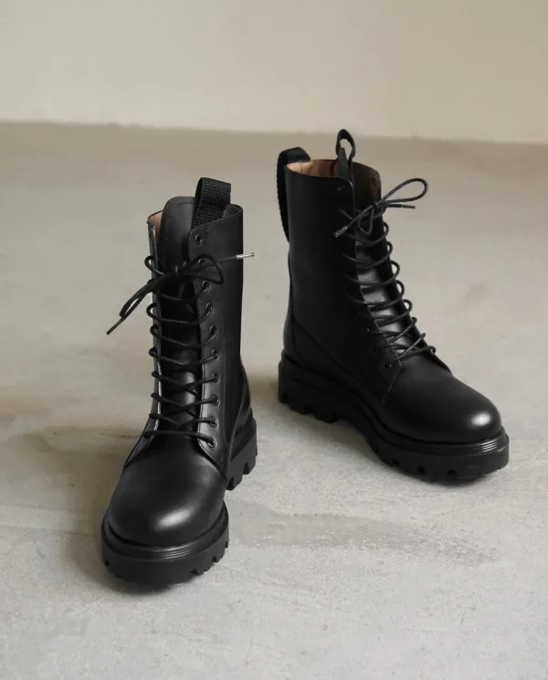 Boots^Flattered Lovi Leather Black