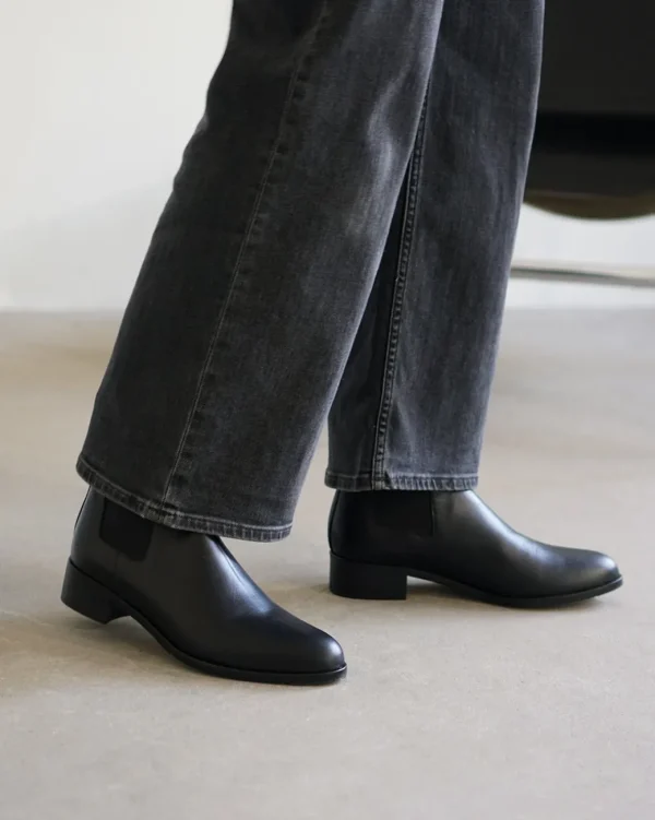Boots^Flattered Lucile Leather Black