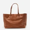 Tote Bags^Flattered Luka Tote Leather Cognac