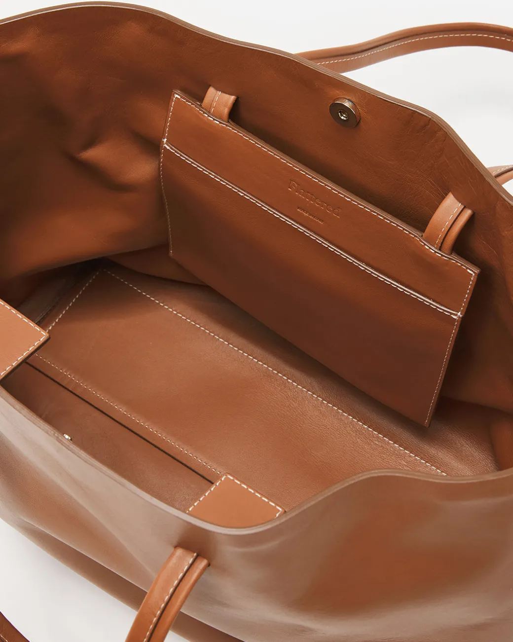 luka_tote_leather_cognac_3.webp Tote Bags^Flattered Luka Tote Leather Cognac