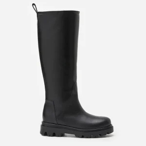 High-Shaft Boots | Boots^Flattered Luna Leather Black
