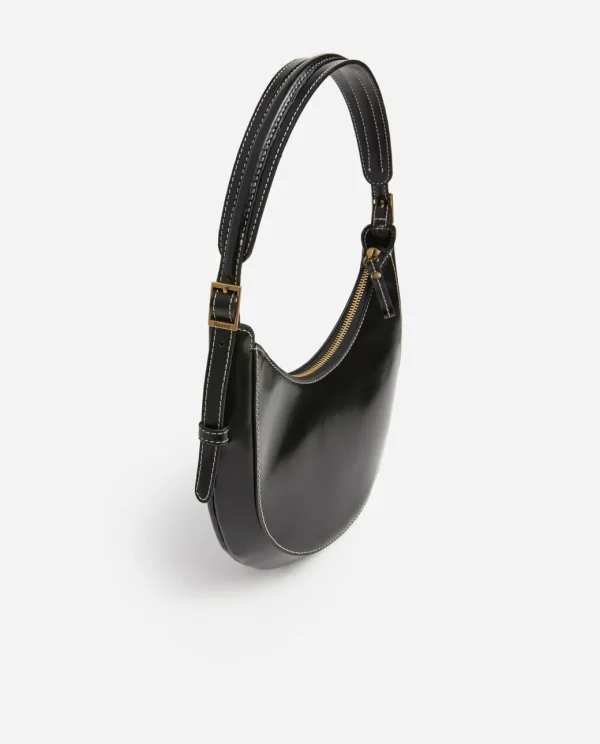 Shoulder Bags | Crosshoulder Bag^Flattered Lunar Shoulder Bag Leather Black