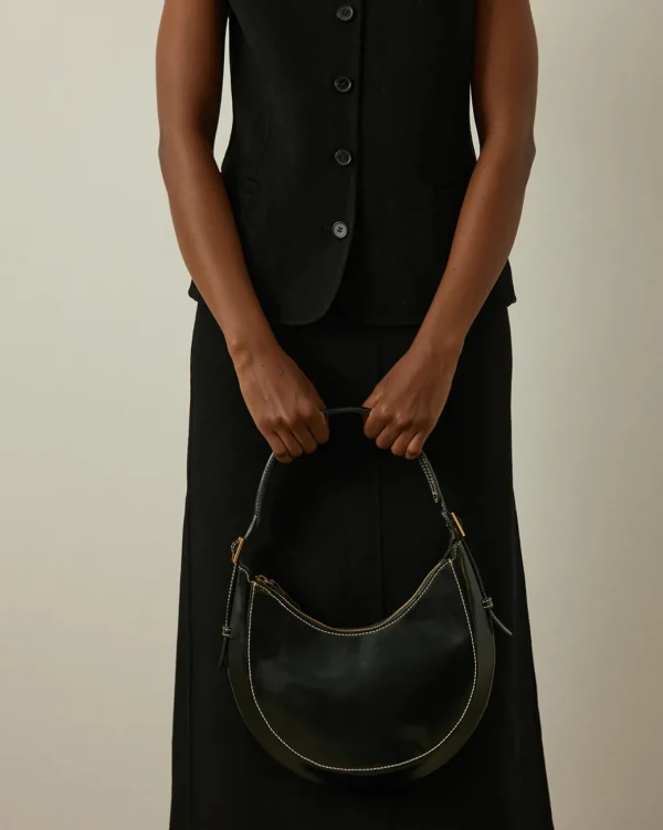 Shoulder Bags | Crosshoulder Bag^Flattered Lunar Shoulder Bag Leather Black