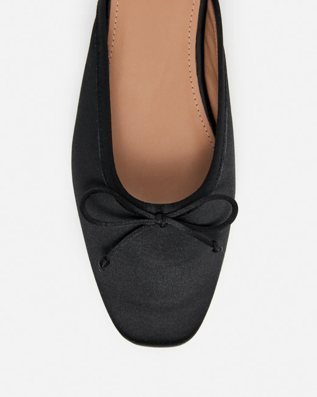 malva_satin_black_3.webp Sandals | Ballet Flats^Flattered Malva Satin Black