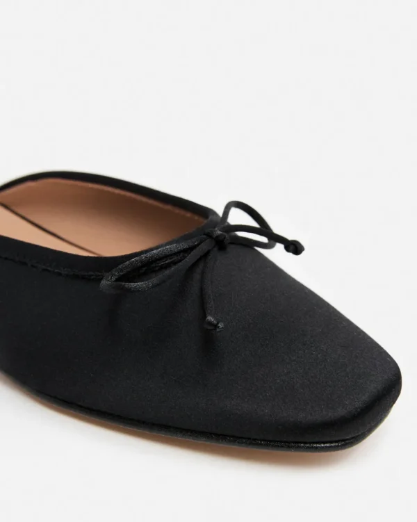 Sandals | Ballet Flats^Flattered Malva Satin Black