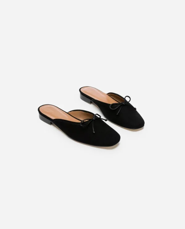 Ballet Flats | Sandals^Flattered Malva Suede Black