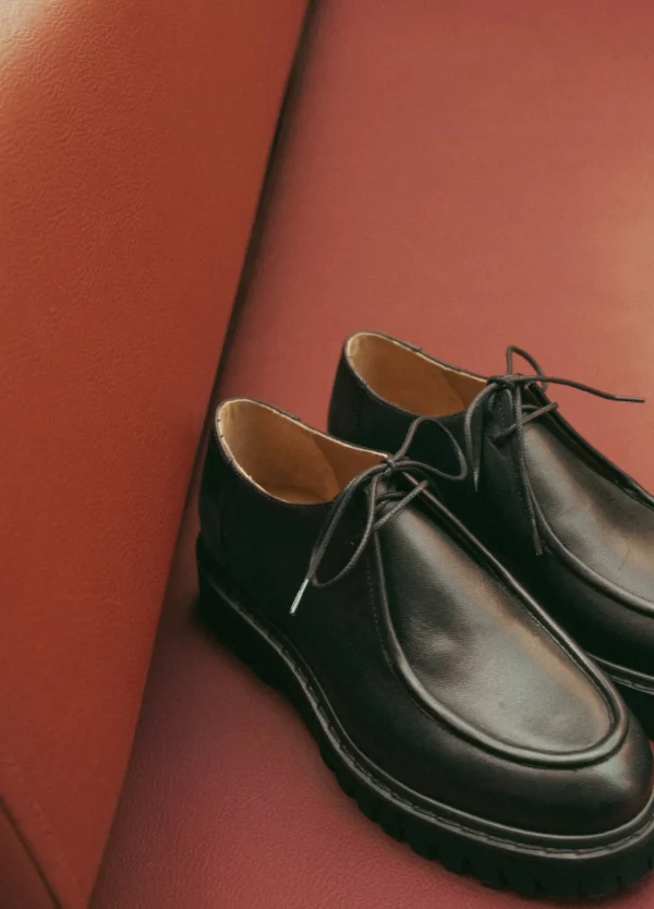 Loafers^Flattered Marlon Leather Black