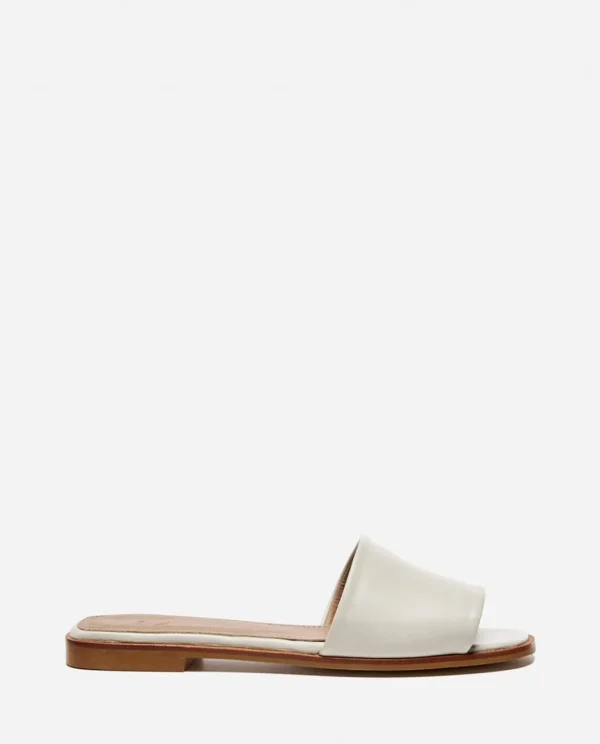 Sandals^Flattered Mouna Leather White