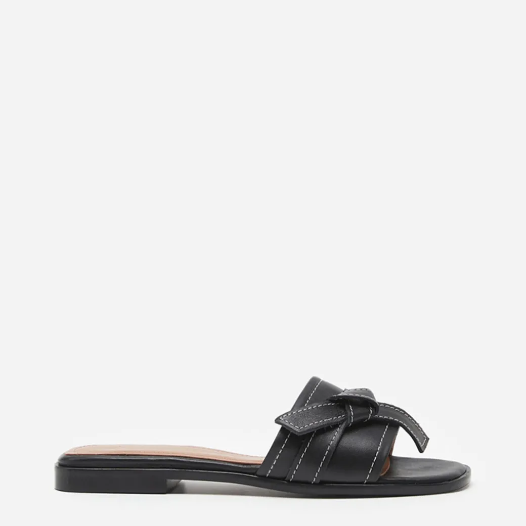 my_leather_black_0.webp Sandals^Flattered My Leather Black