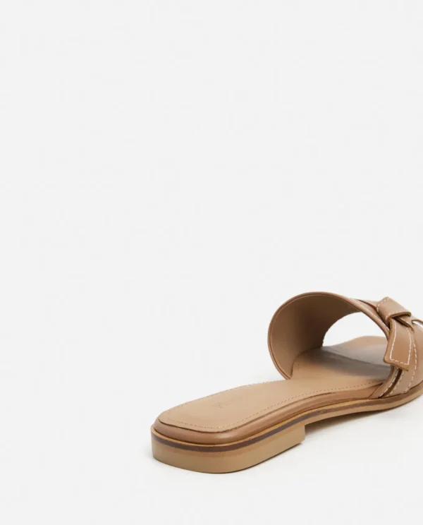 Sandals^Flattered My Leather Cognac