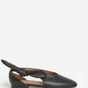 Ballet Flats^Flattered Nancy Leather Black