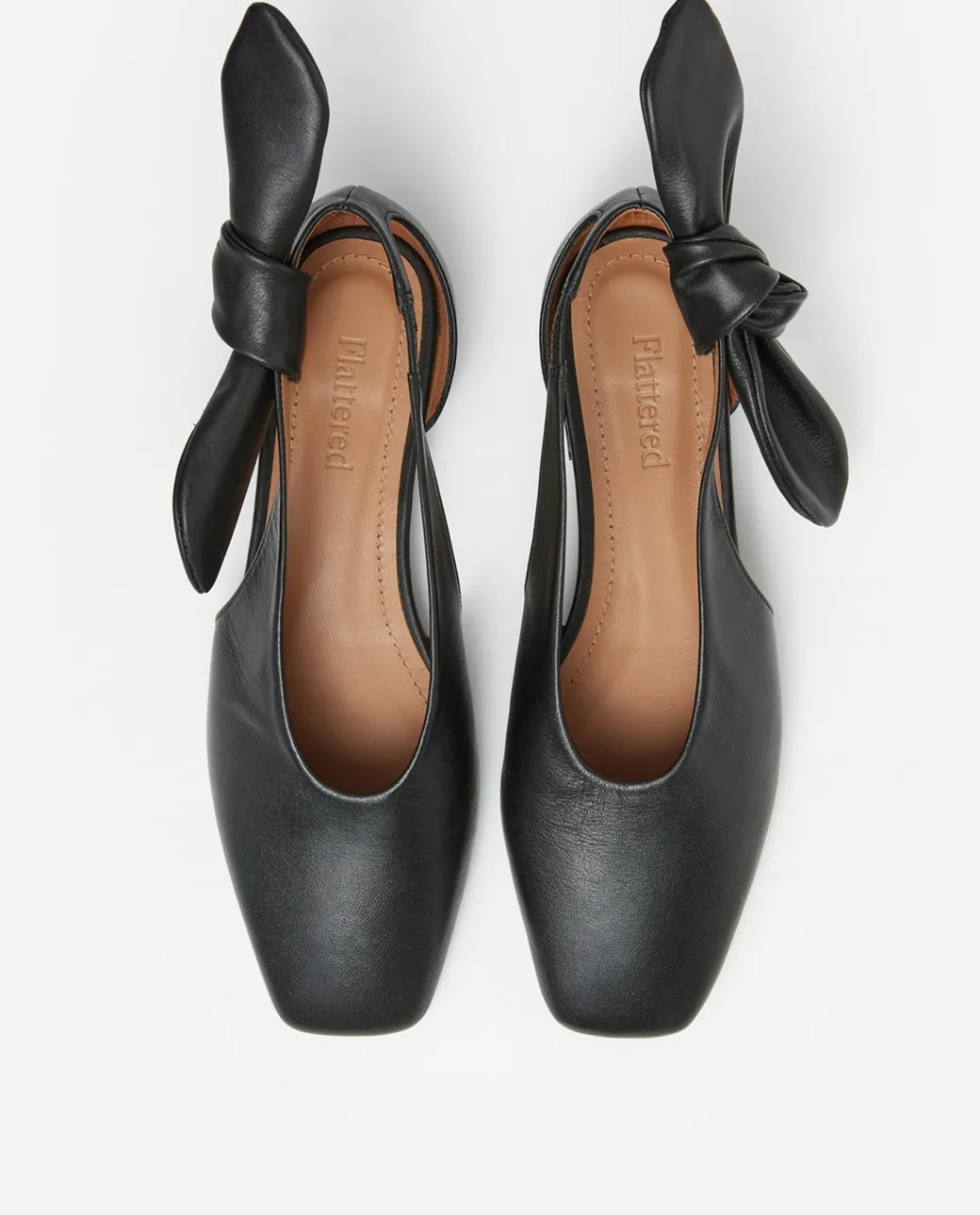 nancy_leather_black_2.webp Ballet Flats^Flattered Nancy Leather Black