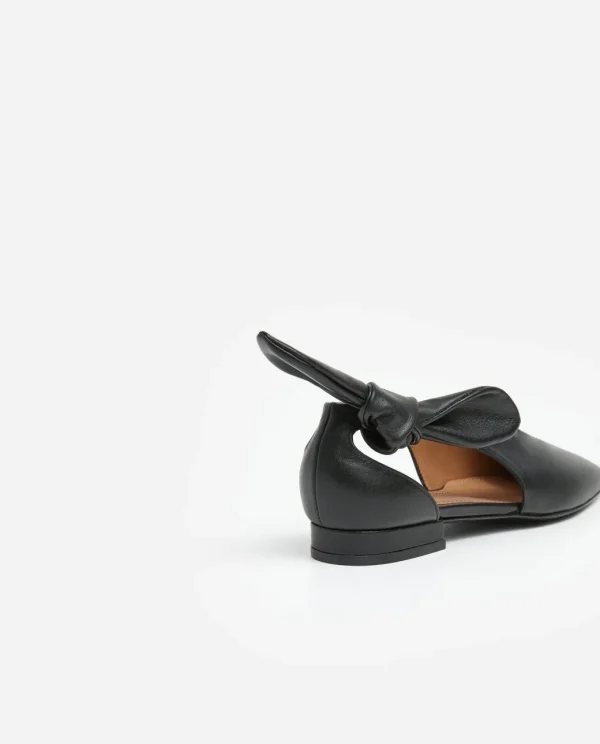 Ballet Flats^Flattered Nancy Leather Black