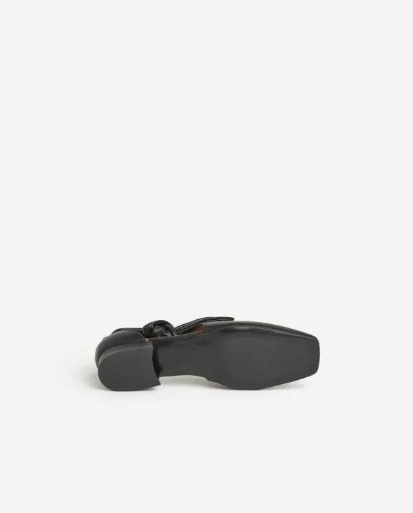 Ballet Flats^Flattered Nancy Leather Black